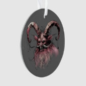 Kerstman Krampus Ornament (voorkant)