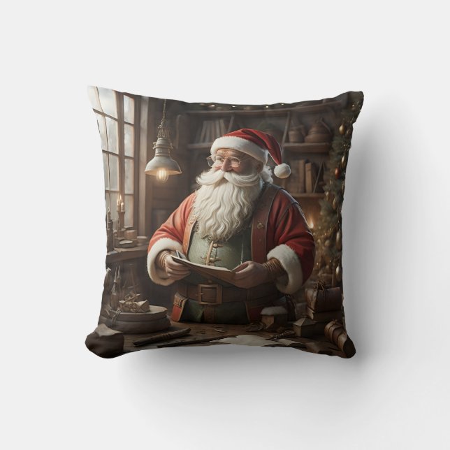 Kerstman Kussen (Voorkant)