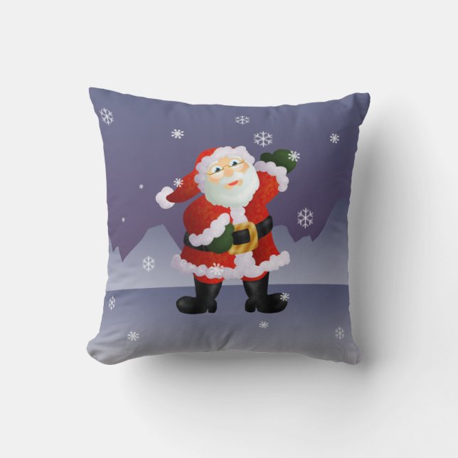 Kerstman Kussen (Voorkant)