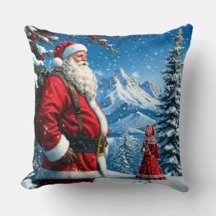 Kerstman Kussen