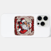 Kerstman kwam twee keer! Case-Mate iPhone case (Achterkant (horizontaal))
