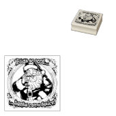 Kerstman kwam twee keer! rubberstempel (Gestempeld)