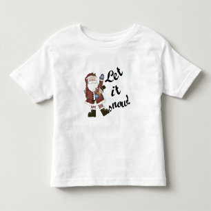 Kerstman Laat het Sneeuw T-shirts en geschenken