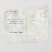  Kerstman, landschap in Robuust en muziek Feestdagenkaart (Achterkant)