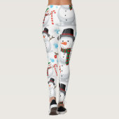 Kerstman Leggings (Achterkant)