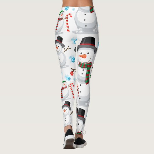 Kerstman Leggings (Achterkant)