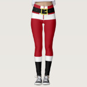 Kerstman Leggings (Voorkant)