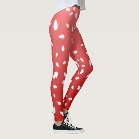 Kerstman Leggings (Rechts)
