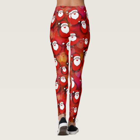 Kerstman Leggings (Achterkant)