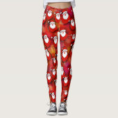 Kerstman Leggings (Voorkant)