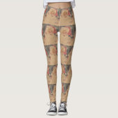 kerstman leggings (Voorkant)