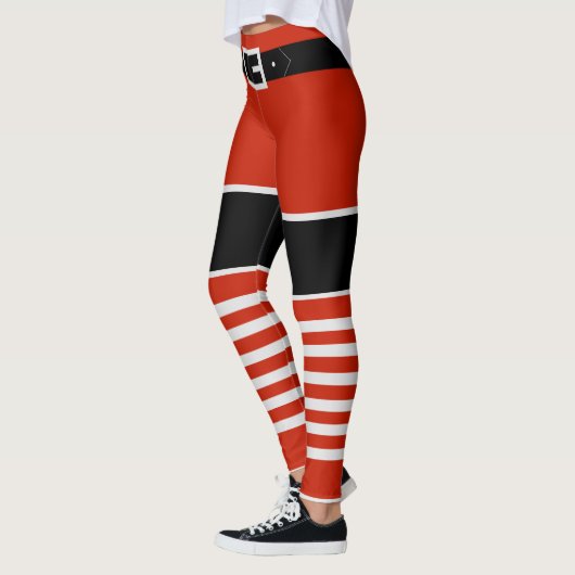 Kerstman Leggings Nabootsokken (Links)