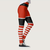 Kerstman Leggings Nabootsokken (Rechts)
