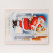  kerstman legpuzzel (Horizontaal)