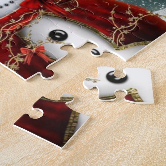 Kerstman Legpuzzel (Zijkant)