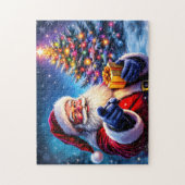 Kerstman Legpuzzel (Verticaal)