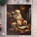 kerstman legpuzzel<br><div class="desc">Vier de magie van Kerstmis met deze Santa Claus Jigsaw Puzzle, een tijdloos stukje vakantie nostalgie dat je huis zal vullen met feestelijk gejuich. Maak je klaar om de verwondering en vreugde van Kerstmis verleden te herbeleven als je samen deze feestelijke puzzel. Bestel vandaag nog uw exemplaar en maak uw...</div>