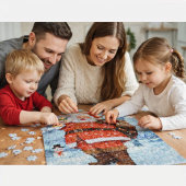 Kerstman Legpuzzel