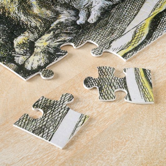 kerstman legpuzzel (Zijkant)