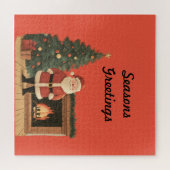 kerstman legpuzzel (Horizontaal)