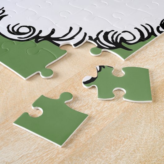  kerstman legpuzzel (Zijkant)