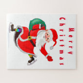 kerstman legpuzzel (Horizontaal)