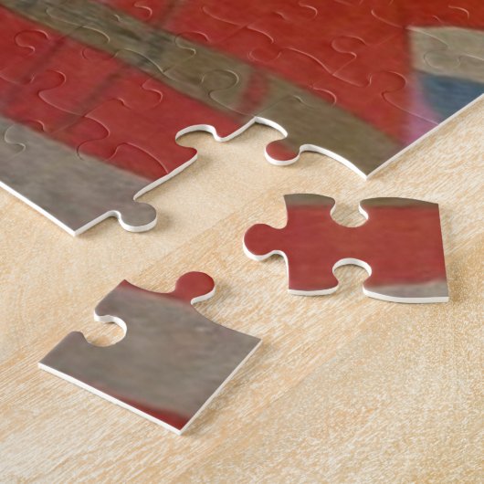 kerstman legpuzzel (Zijkant)