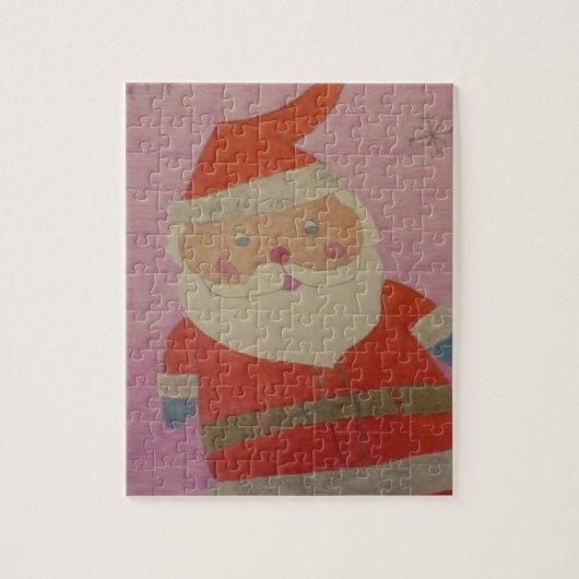 kerstman legpuzzel (Verticaal)