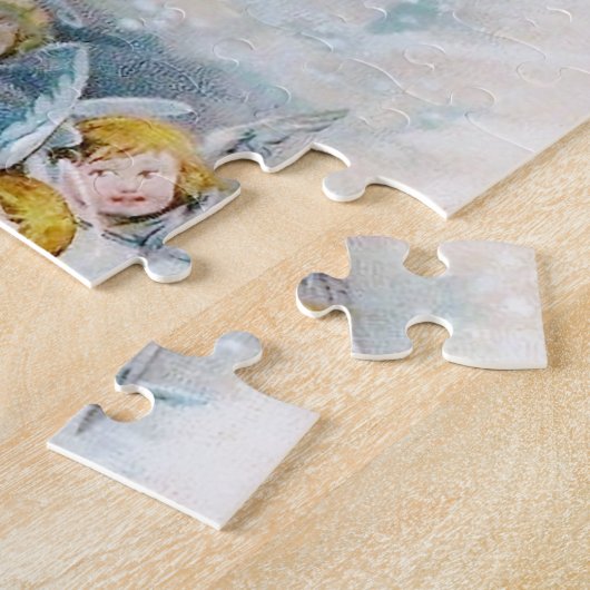 kerstman legpuzzel (Zijkant)