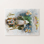 kerstman legpuzzel (Horizontaal)