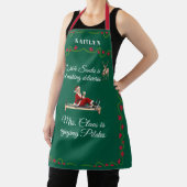 *Kerstman Levert Mevrouw Claus Geniet van Pilates Schort (Insitu)