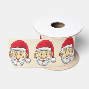 Kerstman Liefdesgezicht Satijnen Lint