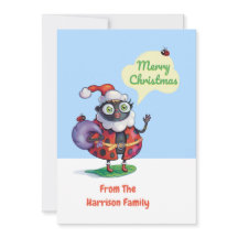 Kerstman lieveheersbeestje Custom Christmas