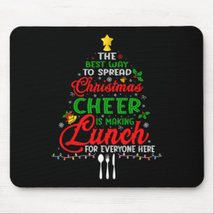 Kerstman Lunch Dames School Kantine Lunch L Muismat