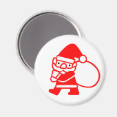 Kerstman Magneet (Voorkant / Achterkant)