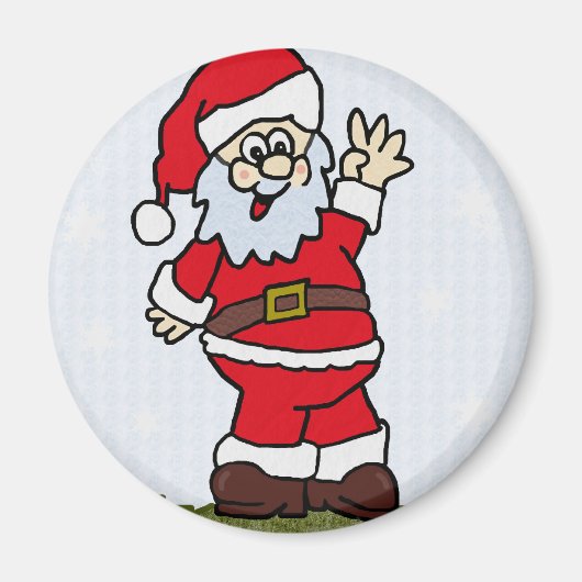 kerstman magneet (Voorkant)