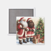 Kerstman Magneet (Voorkant / Achterkant)