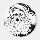  kerstman magneet (Voorkant)