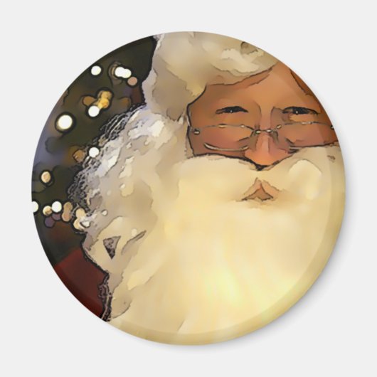 kerstman magneet (Voorkant)