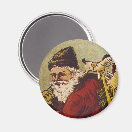  kerstman magneet (Voorkant / Achterkant)