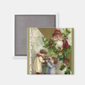  kerstman magneet (Voorkant / Achterkant)