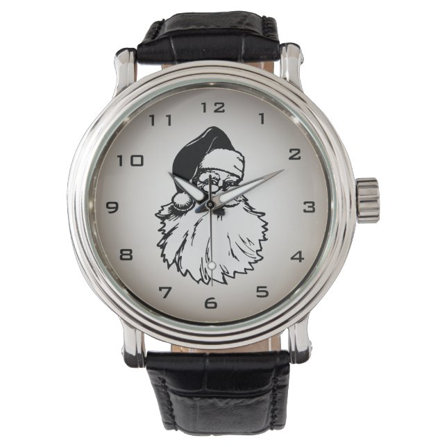  kerstman Mannen Horloge (Voorkant)