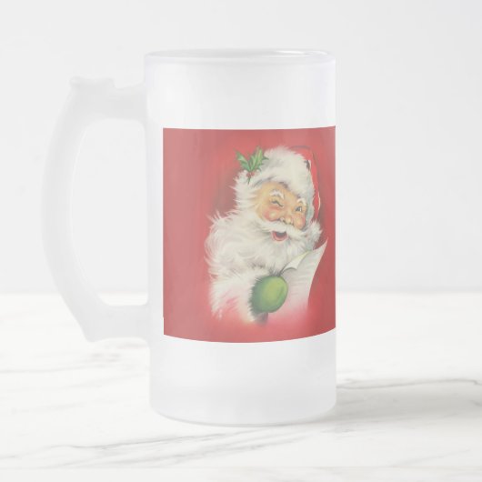 kerstman matglas bierpul (Links)