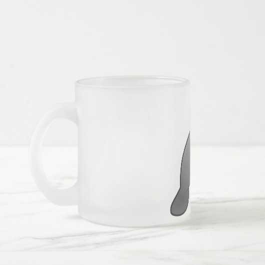 kerstman matglas koffiemok (Links)