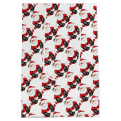 Kerstman Medium Cadeauzakje (Achterkant)