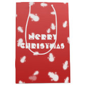 Kerstman Medium Cadeauzakje (Voorkant)