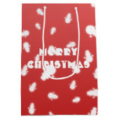 Kerstman Medium Cadeauzakje (Achterkant)