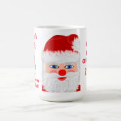 Kerstman Melk Nice List Aandenkenmok Koffiemok (Center)