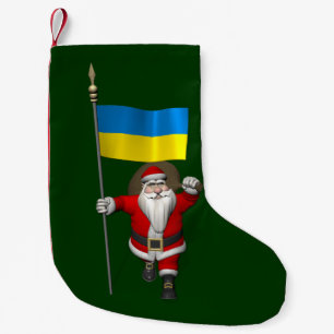 kerstman met aftreden van Oekraïne Kleine Kerstsok