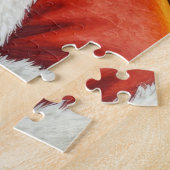 Kerstman met Australische Terriër Kerst  Legpuzzel (Zijkant)